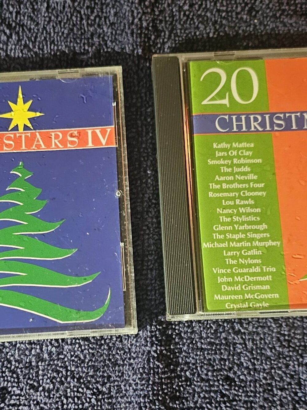 20 Christmas Stars V and IV CDs - Preowned